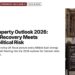 Café street with a bicycle, illustrating UK Property Outlook 2026: Fiscal Recovery Meets Geopolitical Risk
