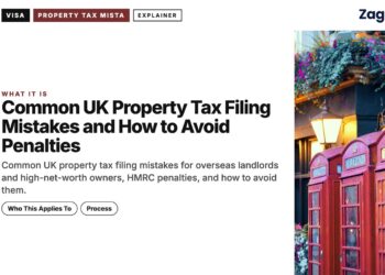 Red telephone boxes outside a pub, illustrating Common UK Property Tax Filing Mistakes and How to Avoid Penalties