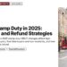 Oxford Street with red buses, illustrating UK Stamp Duty in 2025: Rates and Refund Strategies