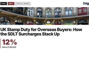 Leeds Corn Exchange interior, illustrating UK Stamp Duty for Overseas Buyers: How the SDLT Surcharges Stack Up