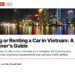 Skyline — Ho Chi Minh City night skyline with reflections, illustrating Buying or Renting a Car in Vietnam: A Foreigner's Guide