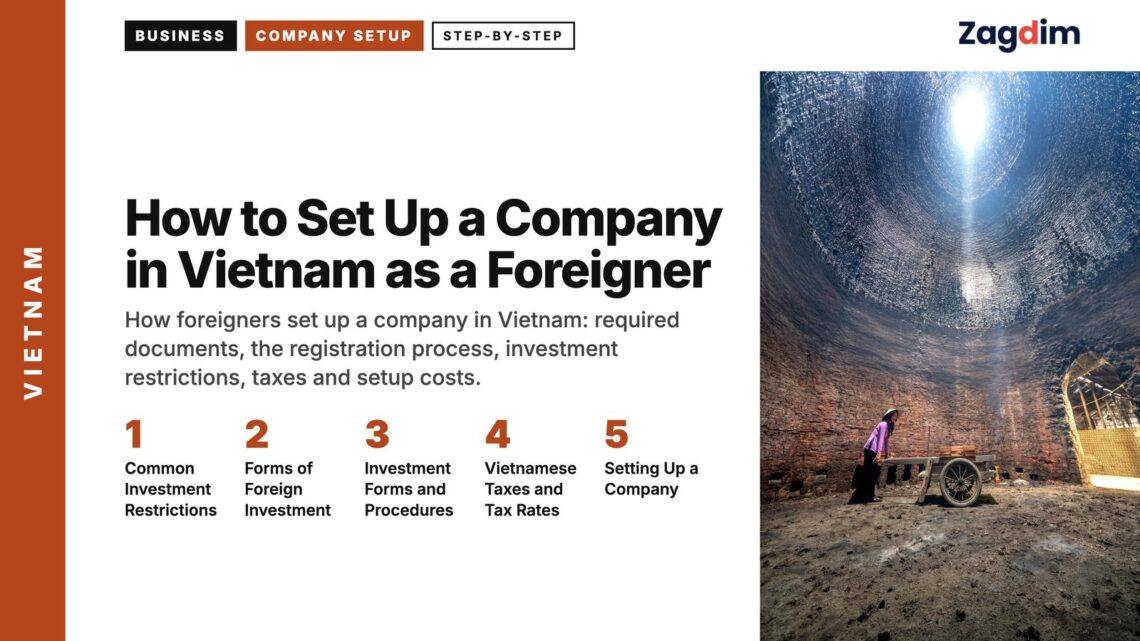 Interior — Interior of brick kiln with worker below, illustrating How to Set Up a Company in Vietnam as a Foreigner