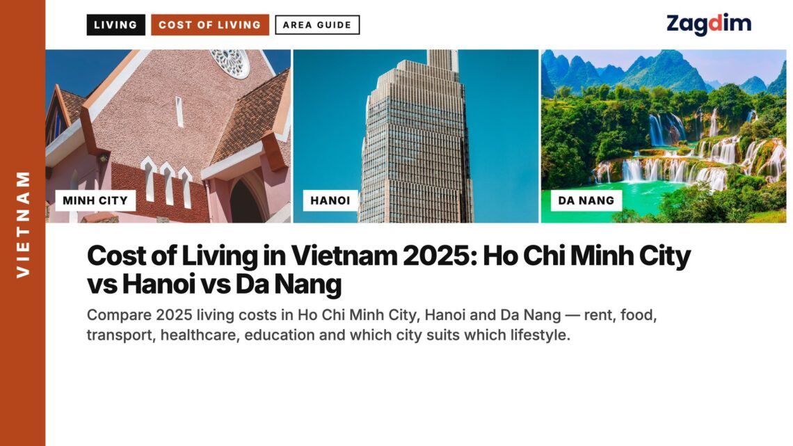 Architecture — Pink church bell tower close-up, illustrating Cost of Living in Vietnam 2025: Ho Chi Minh City vs Hanoi vs Da Nang