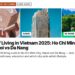 Architecture — Pink church bell tower close-up, illustrating Cost of Living in Vietnam 2025: Ho Chi Minh City vs Hanoi vs Da Nang