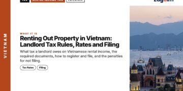 Landmark — Ba Na Hills French village at dusk, illustrating Renting Out Property in Vietnam: Landlord Tax Rules, Rates and Filing