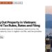 Landmark — Ba Na Hills French village at dusk, illustrating Renting Out Property in Vietnam: Landlord Tax Rules, Rates and Filing