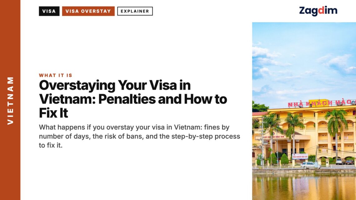 Architecture — Colonial yellow building reflected in water, illustrating Overstaying Your Visa in Vietnam: Penalties and How to Fix It