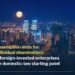 China dividend tax for foreign individuals cover — night city skyline with moon, headline reading dividend exemption ends for foreign individual shareholders