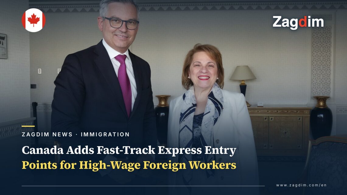 Canada Adds Fast-Track Express Entry Points for High-Wage Foreign Workers, Sets Out 4 Conditions to Qualify