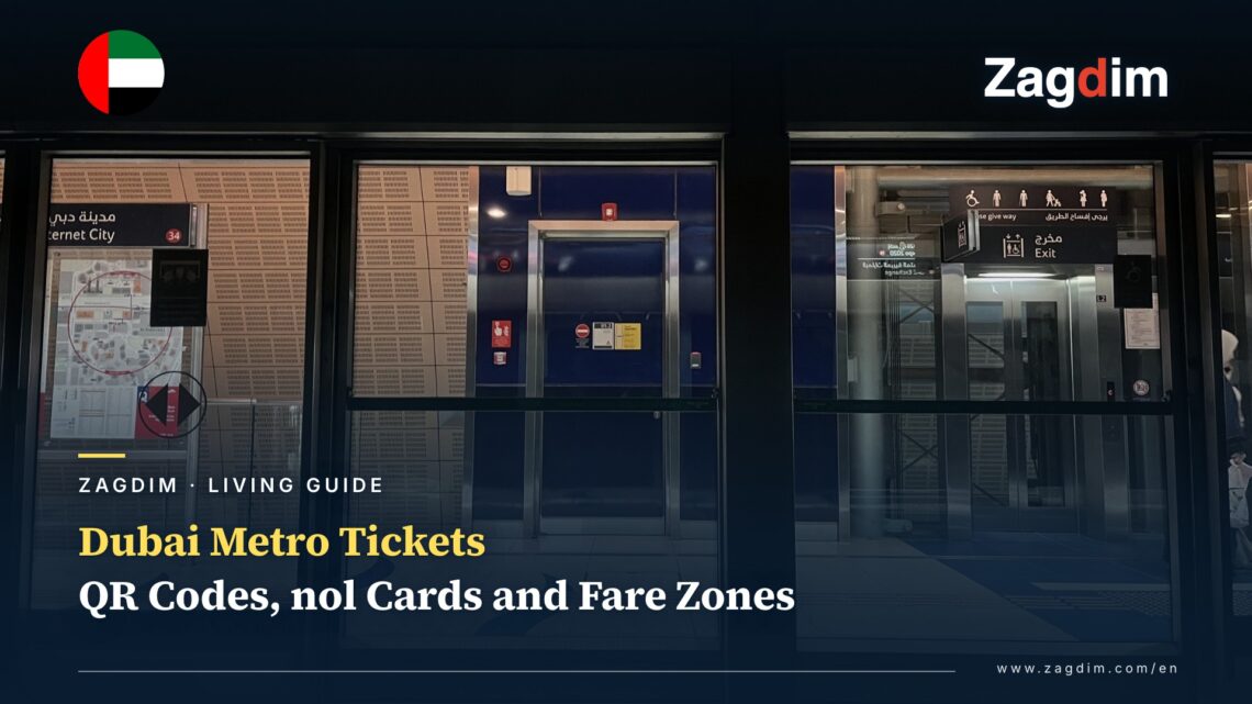 How to Buy a Dubai Metro Ticket in 2026: Phone QR Codes, nol Card Fares, Fare Zones and the Gates