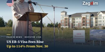 US EB-5 Investor Visa Filing Fees Rise Up to 114% From 30 November 2026 — Zagdim cover