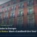 Residential apartment building in Madrid, illustrating an article comparing European tenant eviction protections