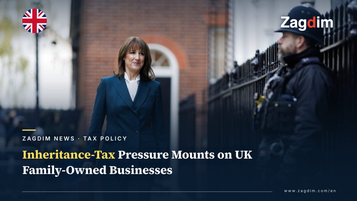 UK Chancellor Rachel Reeves carrying the red Budget box outside 11 Downing Street
