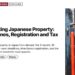 Narrow alley with utility pole and wires, illustrating Inheriting Japanese Property: Deadlines, Registration and Tax Agent