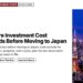Night aerial city view with Tokyo Tower illuminated, illustrating Prepare Investment Cost Records Before Moving to Japan