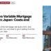 Circular highway ramp beneath city skyscrapers, illustrating Fixed vs Variable Mortgage Rates in Japan: Costs and Risks