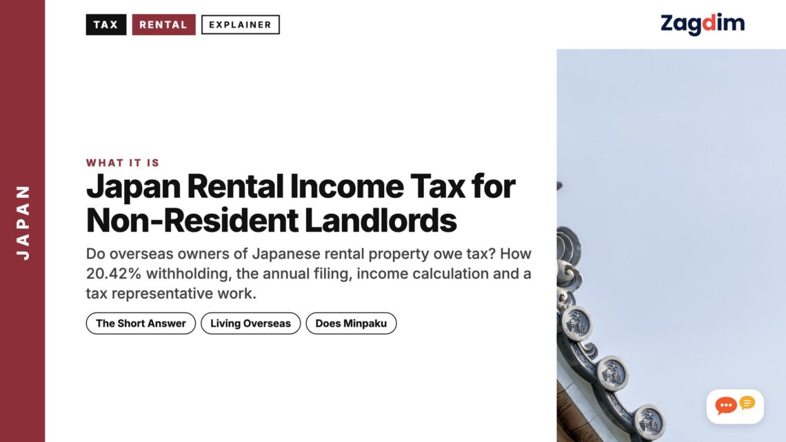 Close-up of traditional roof ridge tile ornament, illustrating Japan Rental Income Tax for Non-Resident Landlords