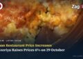 Japan Restaurant Price Increases: Why Saizeriya Is Raising Menu Prices 6% on 29 October 2026, and How to Budget for Eating Out