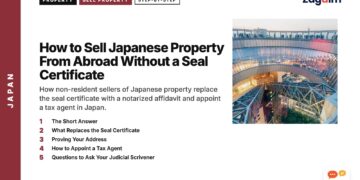 Spiral glass escalator interior at Umeda Sky Building, illustrating How to Sell Japanese Property From Abroad Without a Seal Certificate