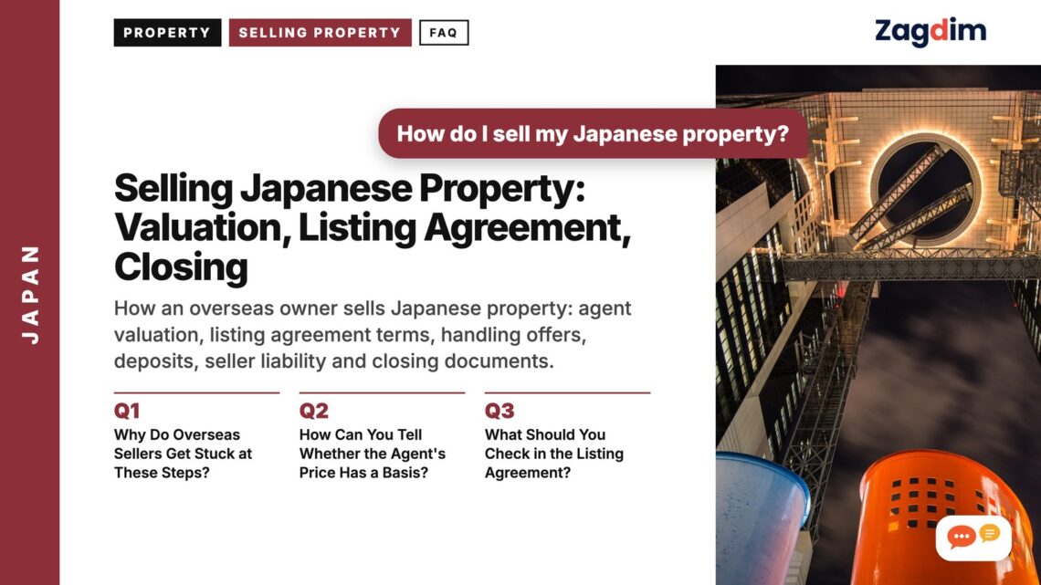 Rooftop observatory interior at Umeda Sky Building, illustrating Selling Japanese Property: Valuation, Listing Agreement, Closing