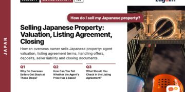 Rooftop observatory interior at Umeda Sky Building, illustrating Selling Japanese Property: Valuation, Listing Agreement, Closing