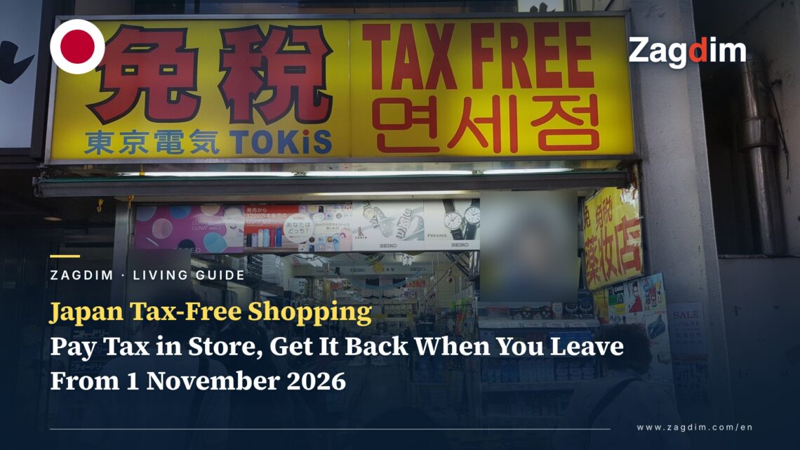 Japan Tax-Free Shopping From November 2026: How Foreign Visitors Get the Tax Back, Who Qualifies and Where People Get Stuck