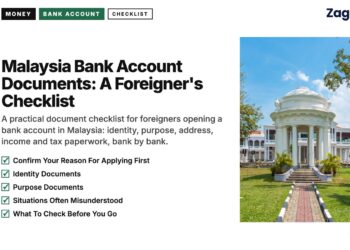 White domed colonial pavilion in a park, illustrating Malaysia Bank Account Documents: A Foreigner's Checklist
