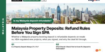Panoramic daytime view of the Kuala Lumpur skyline, illustrating Malaysia Property Deposits: Refund Rules Before You Sign SPA
