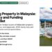 Aerial view of Kota Kinabalu City Mosque beside the water, illustrating Buying Property in Malaysia: Identity and Funding Checklist