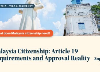 Statue of St Francis Xavier at St Paul's Hill Malacca, illustrating Malaysia Citizenship: Article 19 Requirements and Approval Reality