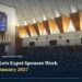 Interior of Malaysia's Dewan Rakyat parliamentary chamber, members' benches and debate screen