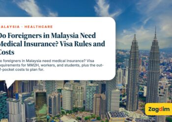 Panoramic daytime view of Kuala Lumpur skyline, illustrating Do Foreigners in Malaysia Need Medical Insurance? Visa Rules and Costs