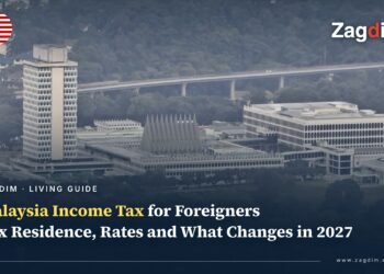 Malaysia Income Tax for Foreigners Working There: Tax Residence, Resident and Non-Resident Rates, and What Changes From 2027