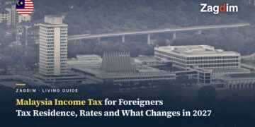 Malaysia Income Tax for Foreigners Working There: Tax Residence, Resident and Non-Resident Rates, and What Changes From 2027