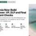 Aerial view of long jetty into turquoise sea, illustrating Malaysia New-Build Handover: VP, DLP and Final Payment Checks