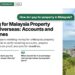 Aerial view of a coastal village and the sea, Sabah, illustrating Paying for Malaysia Property From Overseas: Accounts and Deadlines