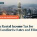 Kuala Lumpur skyline aerial at dusk with Petronas Towers, illustrating Malaysia Rental Income Tax for Foreign Landlords: Rates and Filing