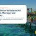 Wooden jetty with pergola over turquoise sea, illustrating Seeing a Doctor in Malaysia: GP, Specialist, Pharmacy and Emergency