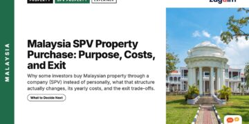 White domed colonial pavilion in a park, illustrating Malaysia SPV Property Purchase: Purpose, Costs, and Exit