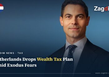 Official portrait of Dutch Prime Minister Rob Jetten — the Netherlands has scrapped its unrealised-gains wealth tax plan for a 36% capital gains tax