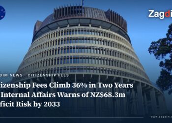 Citizenship Fees Up 36% Since 2025 as DIA Flags $68.3m Deficit Risk