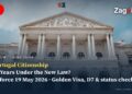 Portugal Citizenship Under the New Nationality Law: Residence Years, Golden Visa and D7 Timelines, and How to Check Your Application