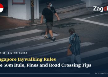 Singapore Jaywalking Rules and Fines: The 50m Rule, Traffic Lights and Zebra Crossings Explained