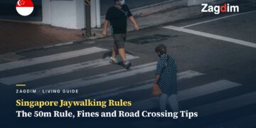 Singapore Jaywalking Rules and Fines: The 50m Rule, Traffic Lights and Zebra Crossings Explained