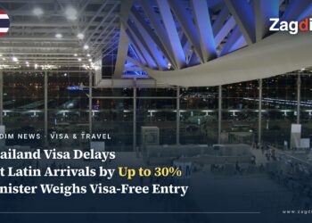 Thailand Visa Delays Cut Latin American Arrivals by Up to 30%, Minister Weighs Visa-Free Entry