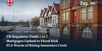 UK Regulator Finds 1 in 7 England Mortgages Linked to Some Flood-Risk Postcode