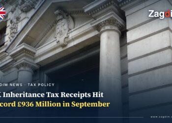 UK Inheritance Tax Receipts Hit a Monthly Record of £936 Million in September — Zagdim cover