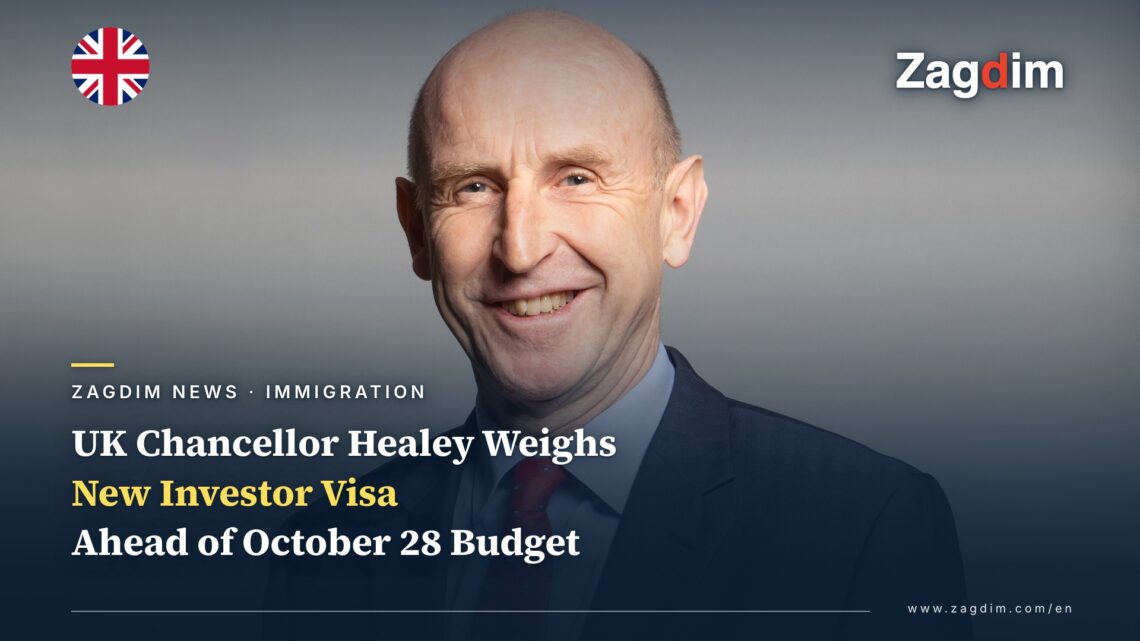 Official UK Parliament portrait of Chancellor of the Exchequer John Healey