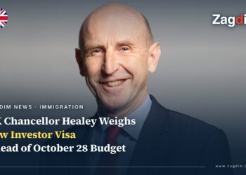 Official UK Parliament portrait of Chancellor of the Exchequer John Healey