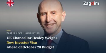 Official UK Parliament portrait of Chancellor of the Exchequer John Healey